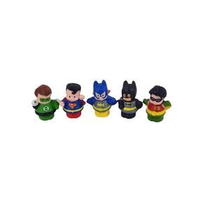 Fisher Price Little People DC Comics SUPER HERO Figures Lot of 5 Replacements